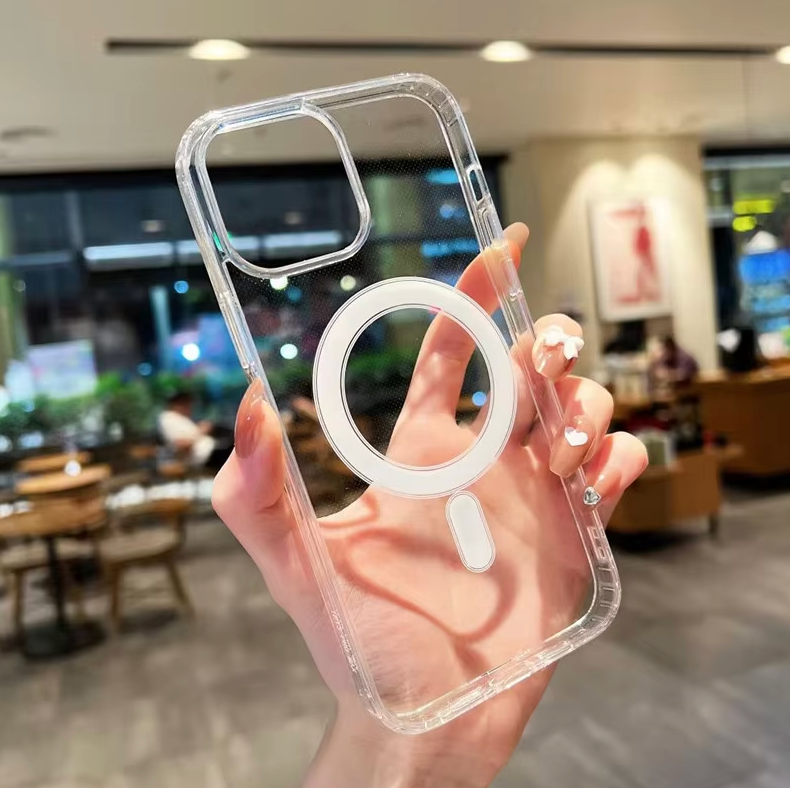 MagSafe Crystal Clear Case for iPhone – Slim Transparent Protective Cover — photo 4