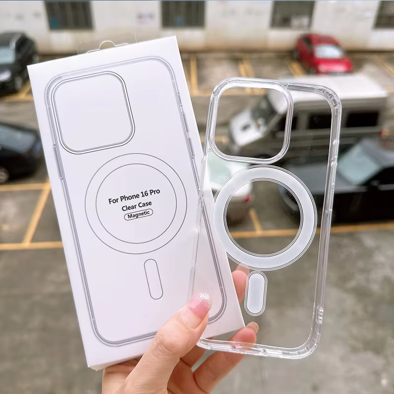 MagSafe Crystal Clear Case for iPhone – Slim Transparent Protective Cover — photo 1
