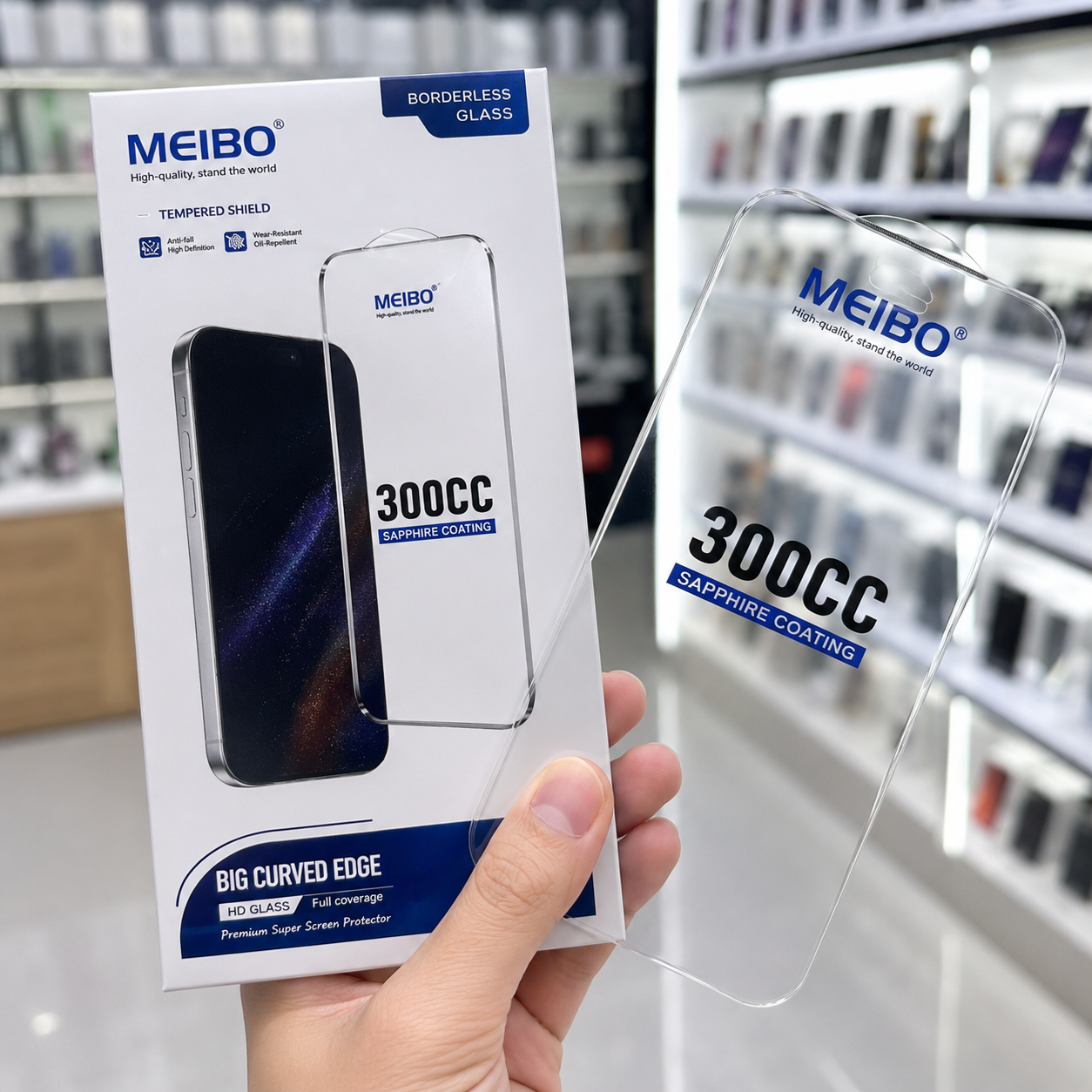 MEIBO 300CC Sapphire Coating Glass Protector — photo 1